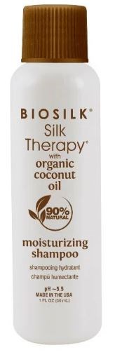 Silk Therapy Organic Coconut Oil Moisturizing Shampoo