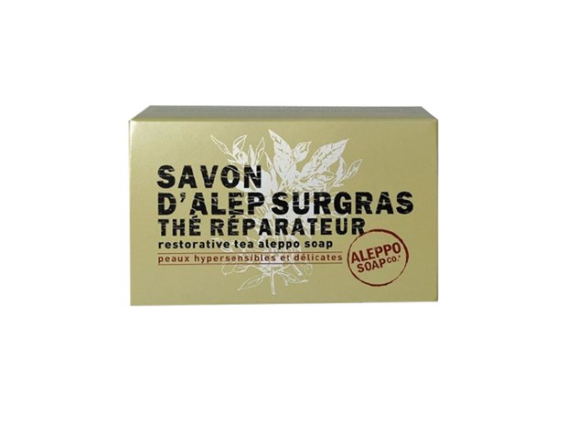 Savon Surgras Thé Reparateur Restorative Tea Aleppo Soap