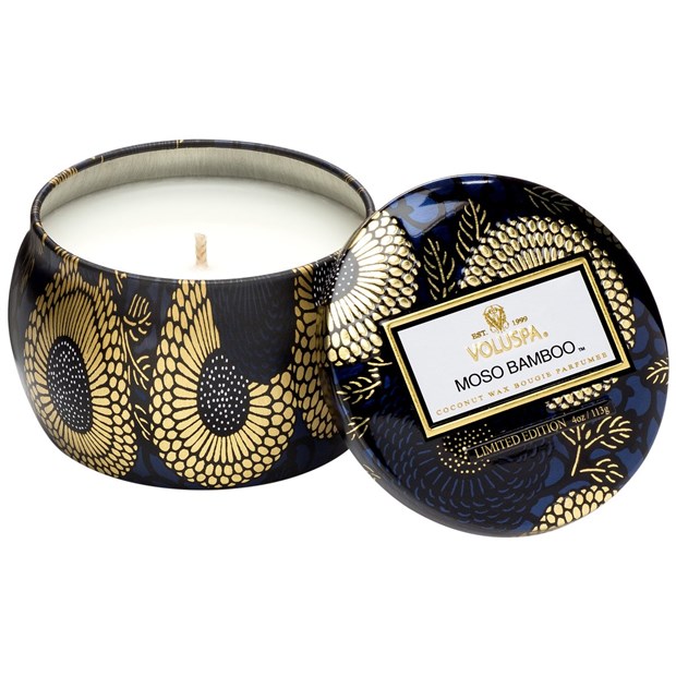 Japonica Collection Moso Bamboo Mini Tin Candle