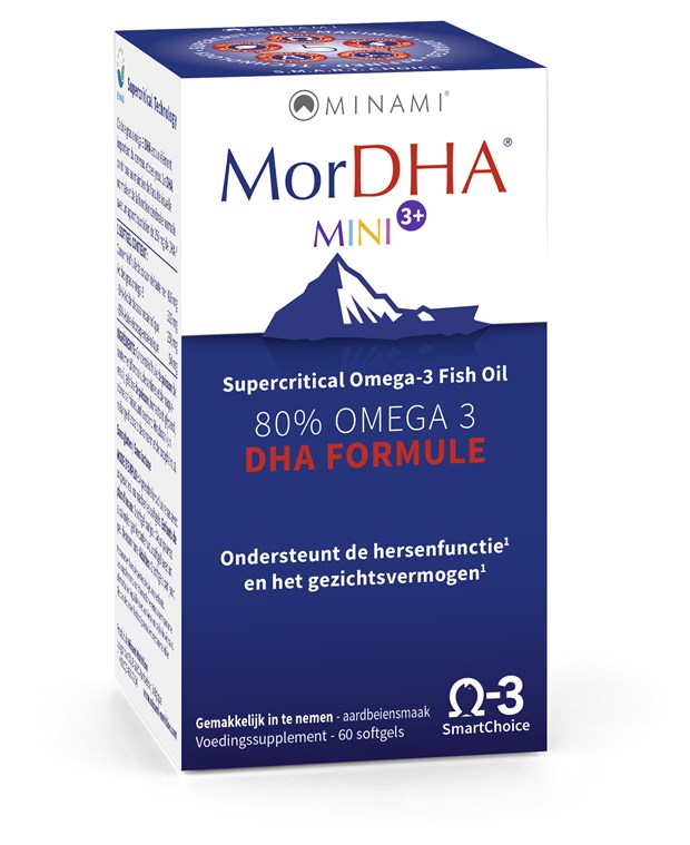 MorDHA Mini 80% Omega-3 DHA Formule