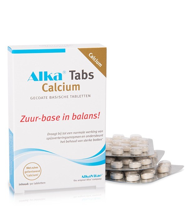 Alka Tabs Calcium Gezoate Basisische Tabletten