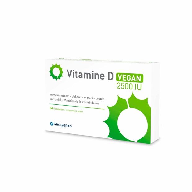 Metagenics Vitamine D 2500 IU Vegan 
