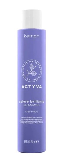 Kemon Actyva Colore Brillante Shampoo Anti Yellow