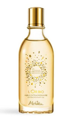 Melvita L'Or Bio Huile Extraordinaire Corps, Visage, Cheveux 