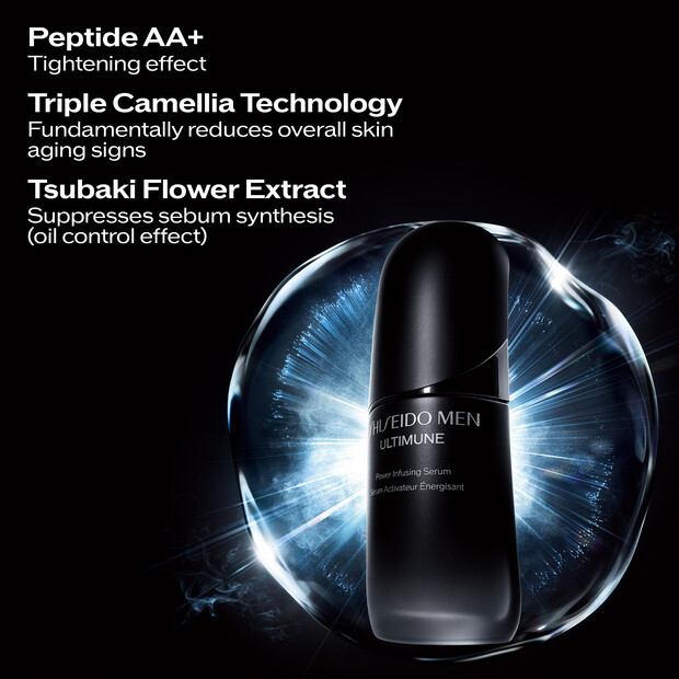Buy Shiseido Men Ultimune Power Infusing Serum 50ml | Beauty Plaza