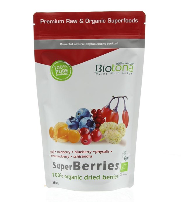 Superfoods Super Berries 100% Organic Dried Berries