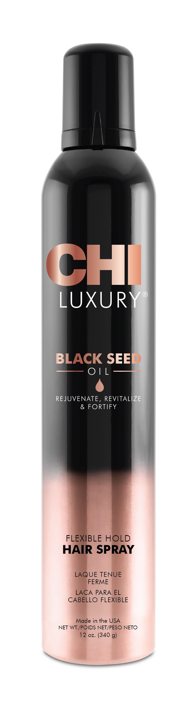 Luxury Black Seed Oil Laque tenue flexible