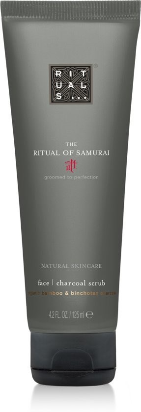 Samurai Natural Skincare Face Charcoal Scrub