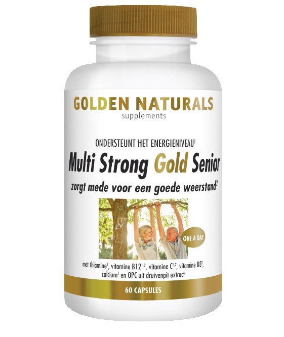 Supplementen Multi Strong Gold Senior