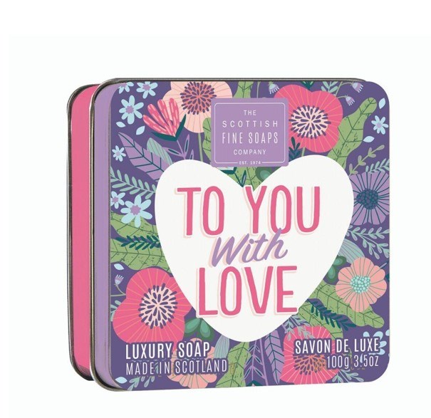 Savon en boite Sweet Hearts To You With Love