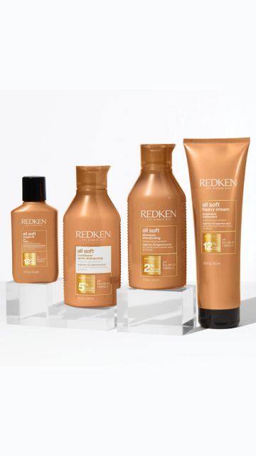 What are the benefits of the Redken All Soft range?