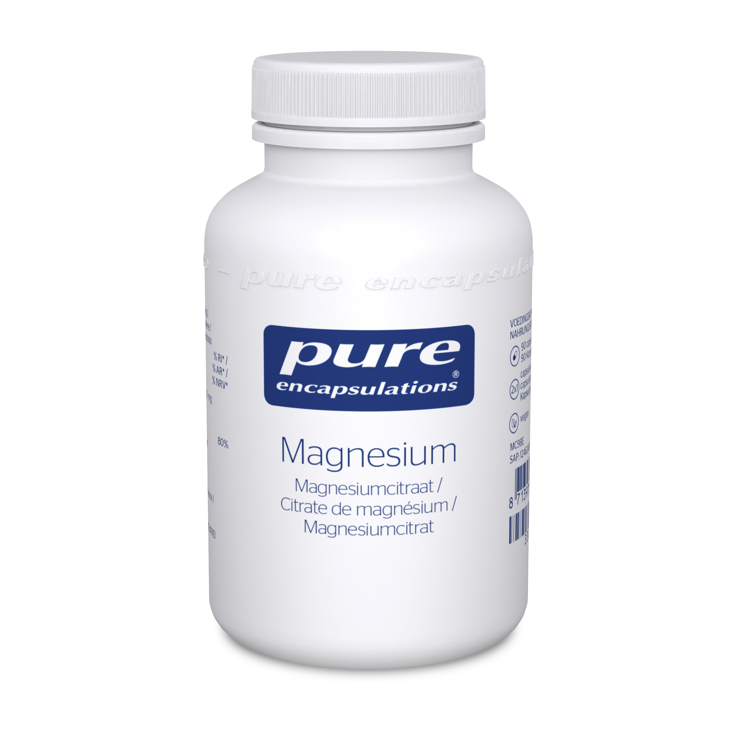 Pure Encapsulations Magnesium Capsules Magnesiumglycinaat 90 Cap