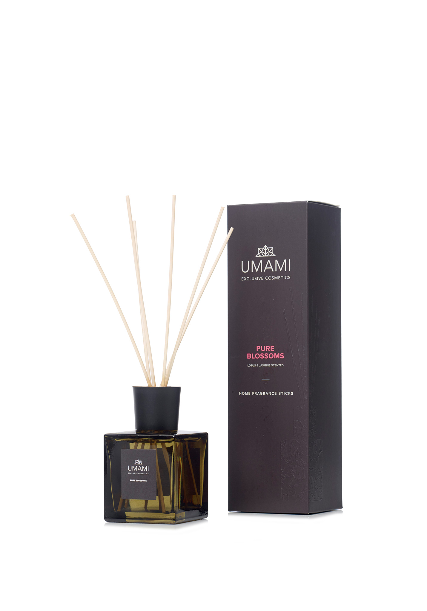Umami Exclusive Cosmetics Pure Blossoms Home Fragrance Sticks Lotus & Jasmine 250 ml