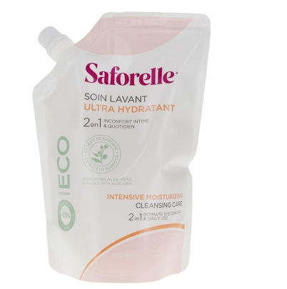 Saforelle Eco Recharge Crème  400 ml