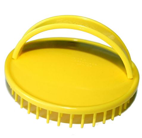 Denman Be-Bop Massage Brush Borstel  Geel 1 St