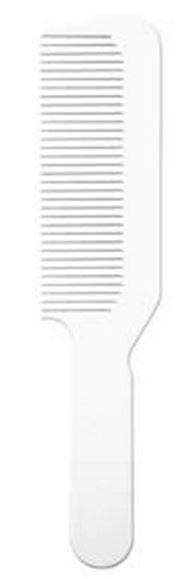 Denman Gentlemen's Jack Dean Flattop Clipper Comb White 1 St