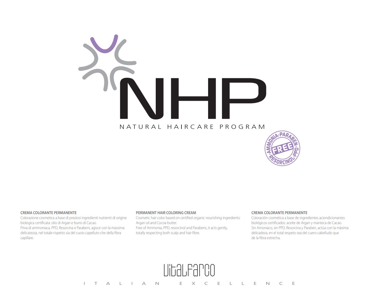 NHP Haircare Hair Dye Color Chart Accessoire  1 St
