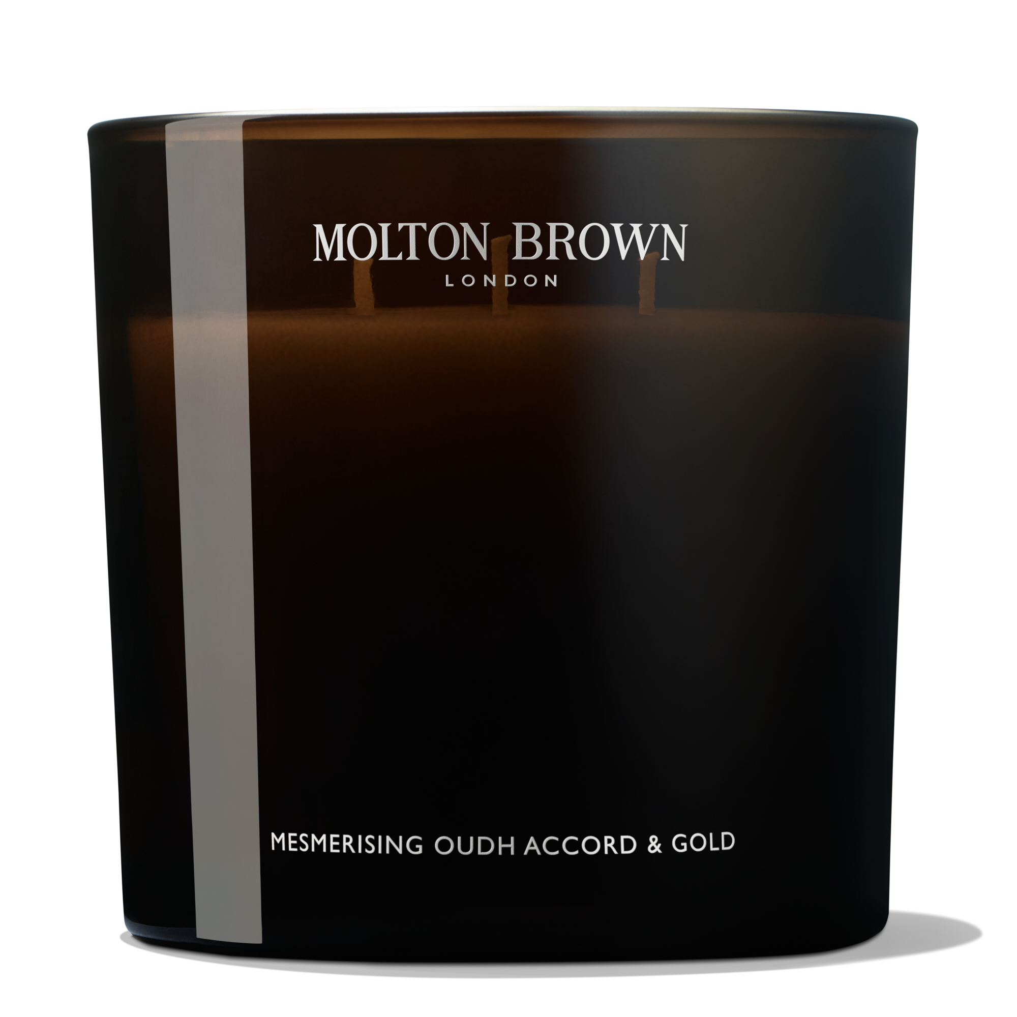 Molton Brown Home Fragrance Mesmerising Oudh Accord & Gold 3 Wick Scented Candle Geurkaars  600 gr