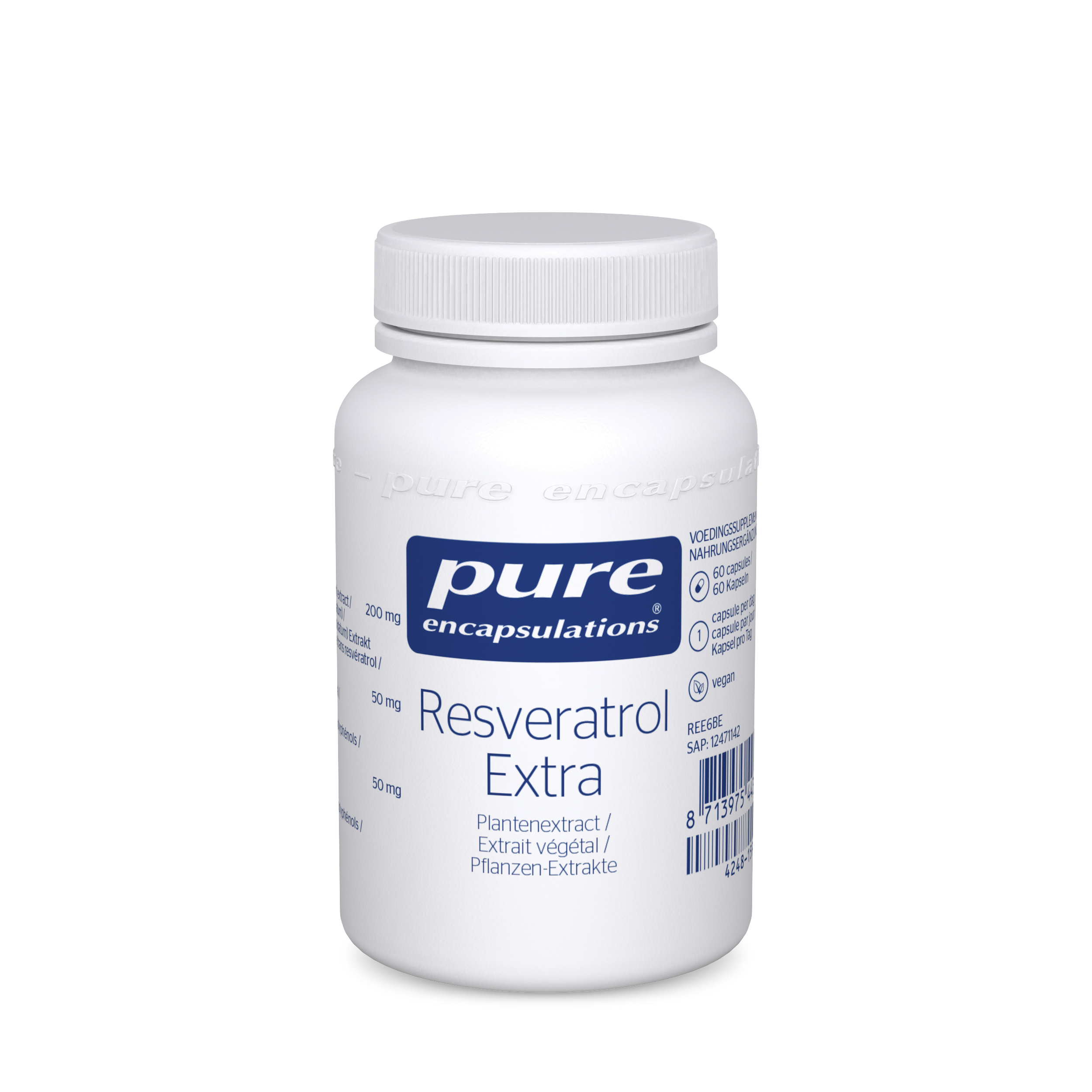 Pure Encapsulations Resveratrol Extra Capsules  60 Cap