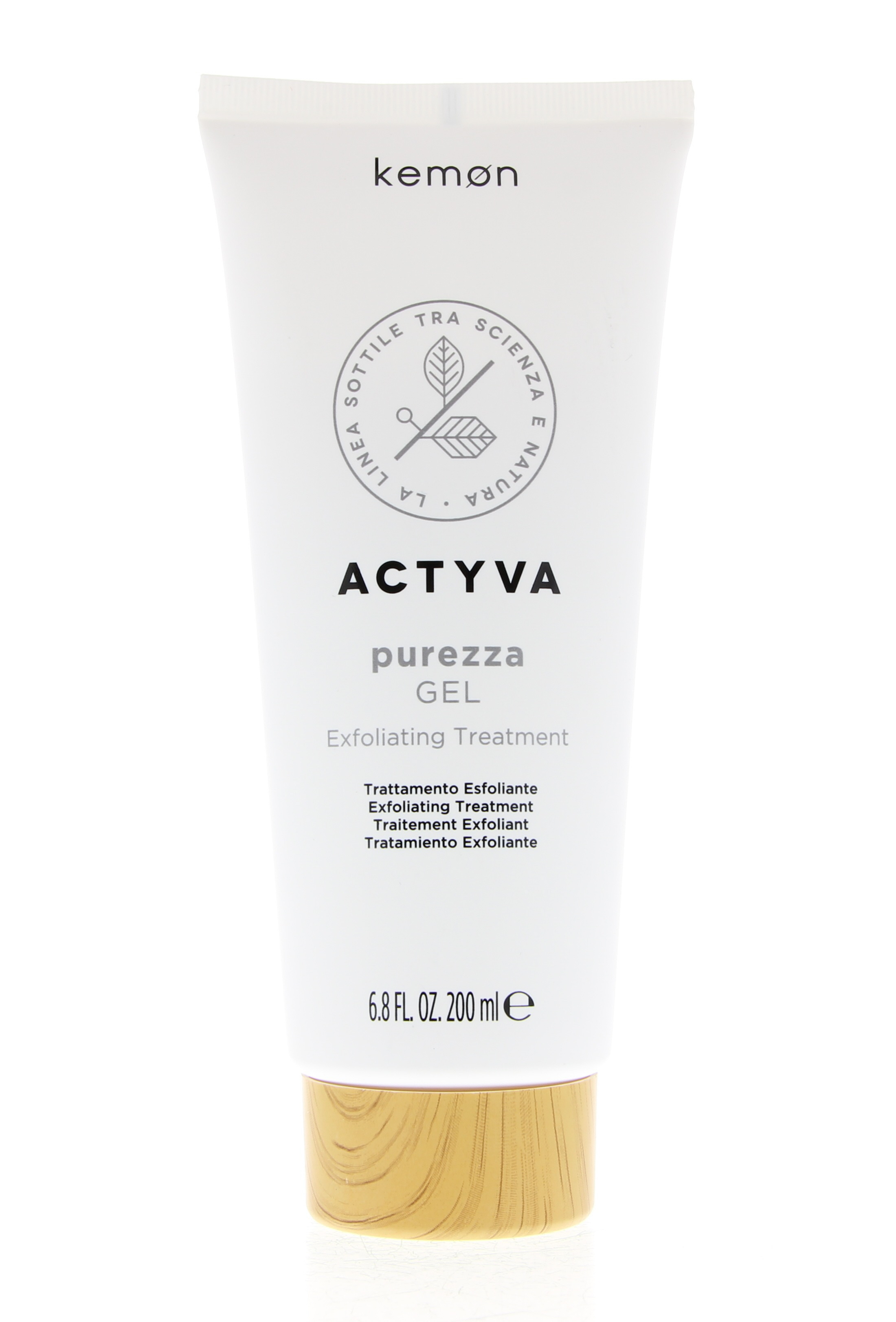 Kemon Actyva Purezza Gel Exfoliating Treatment Shampoo Anti-Roos 200 ml