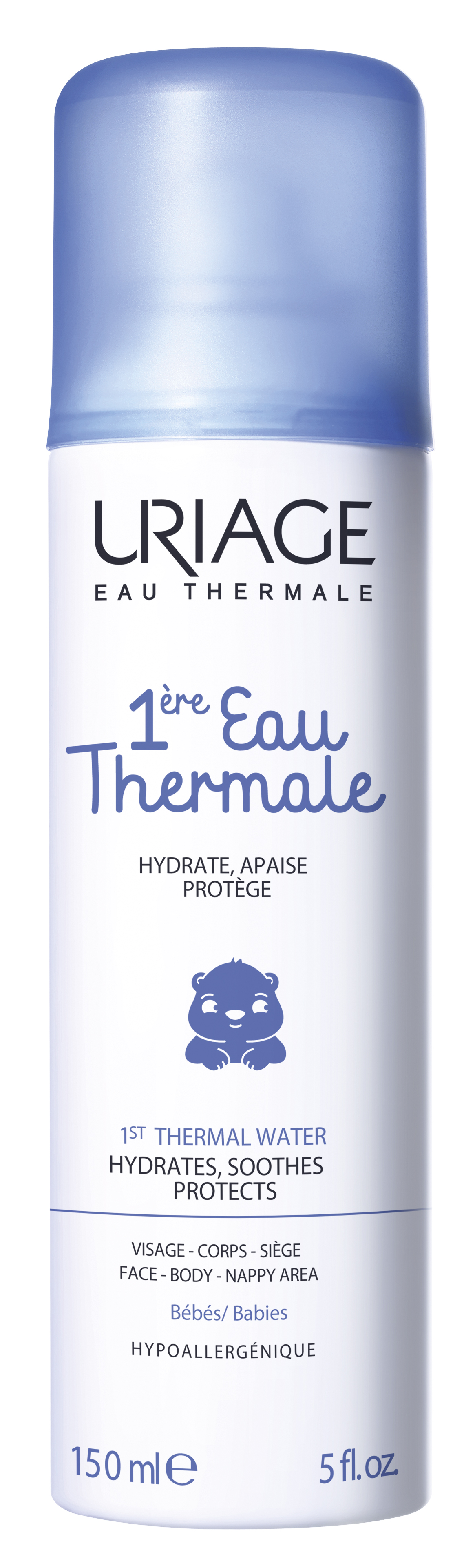 Uriage Bébé Eau Thermale Thermal Water Spray Gezicht-Lichaam-Billetjes 150 ml