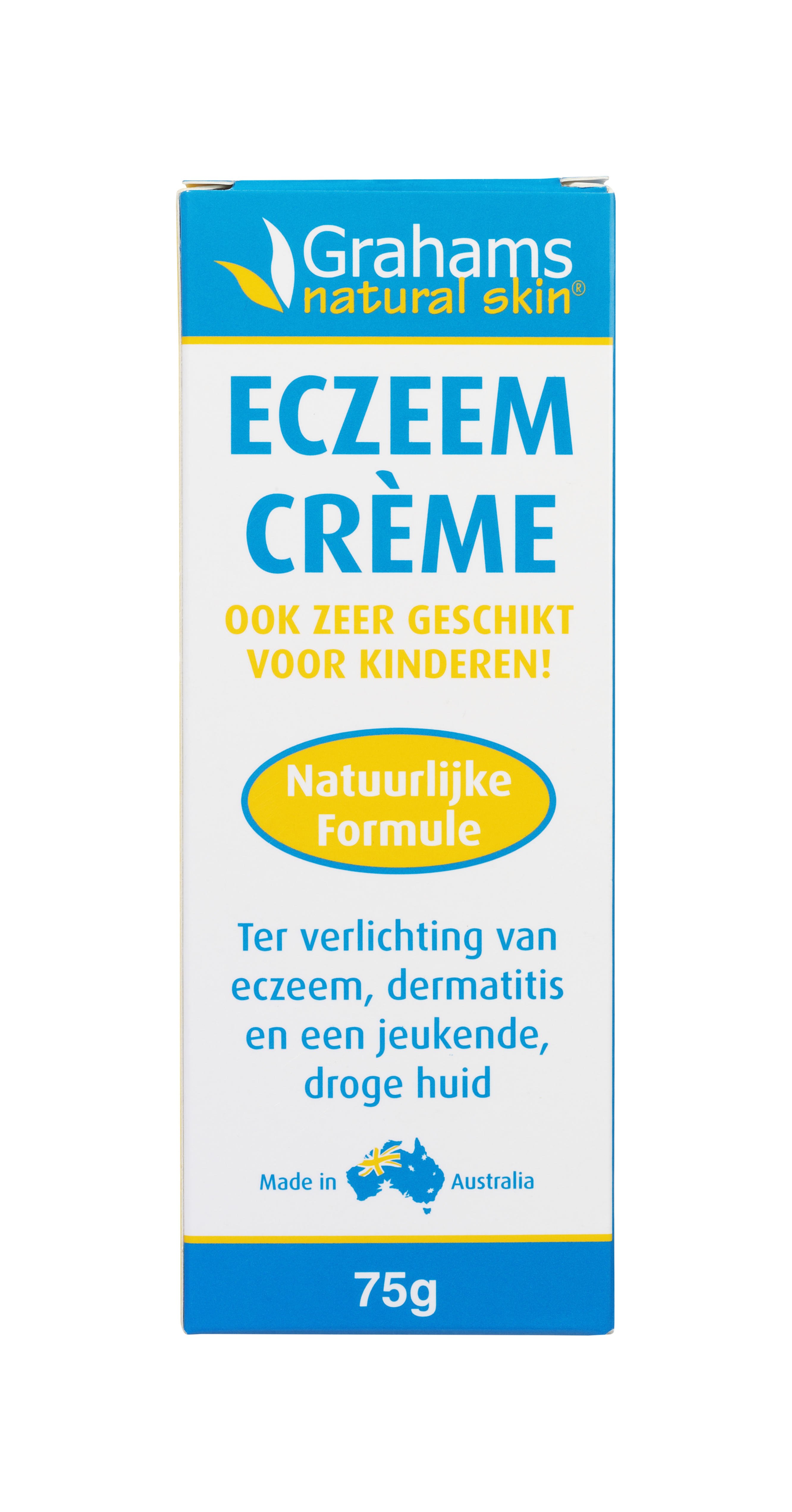 Grahams Natural Eczeem Crème Eczeem/Dermatitis 75 gr