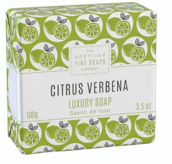 Scottish Fine Soaps Citrus Verbena Luxury Soap Zeep 100 gr