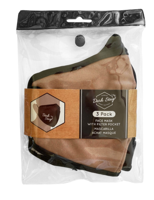 Dark Stag Accessories Washable Barber Face Mask