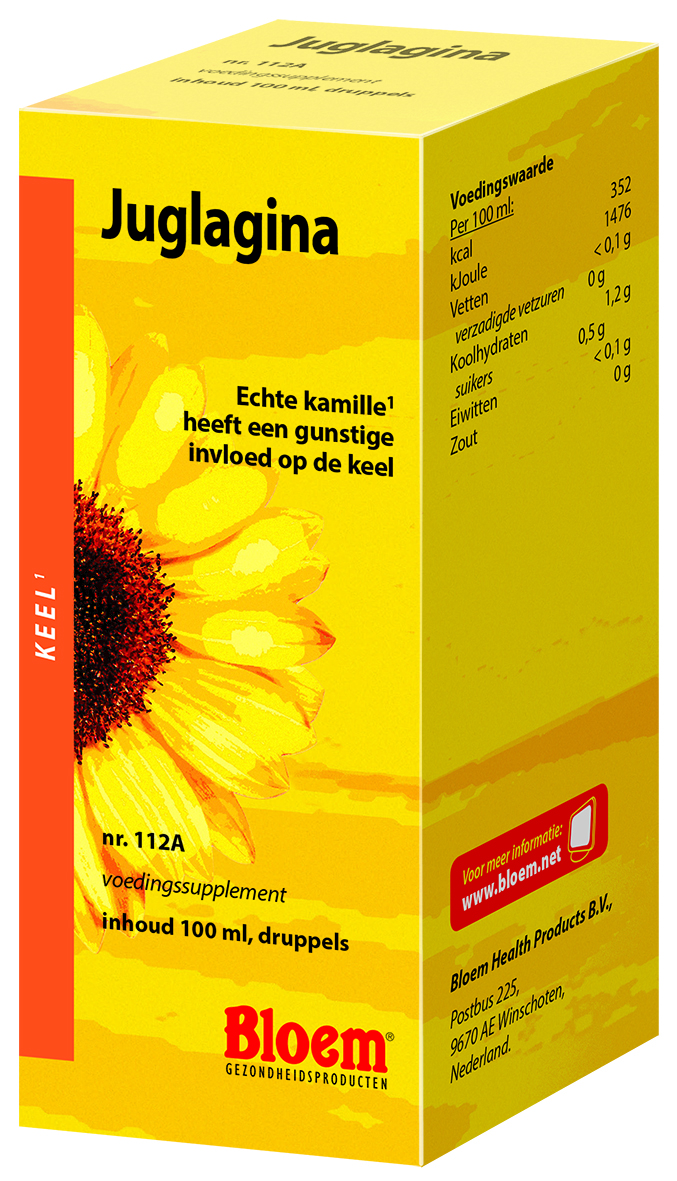 Bloem Juglagina Vloeibaar Keel 100 ml