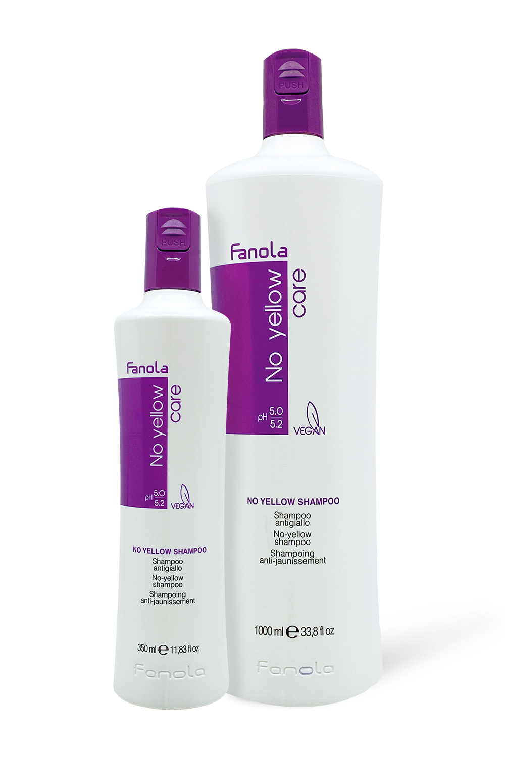 Fanola No Yellow No-Yellow Shampoo Blond Haar/Highlights 350 ml