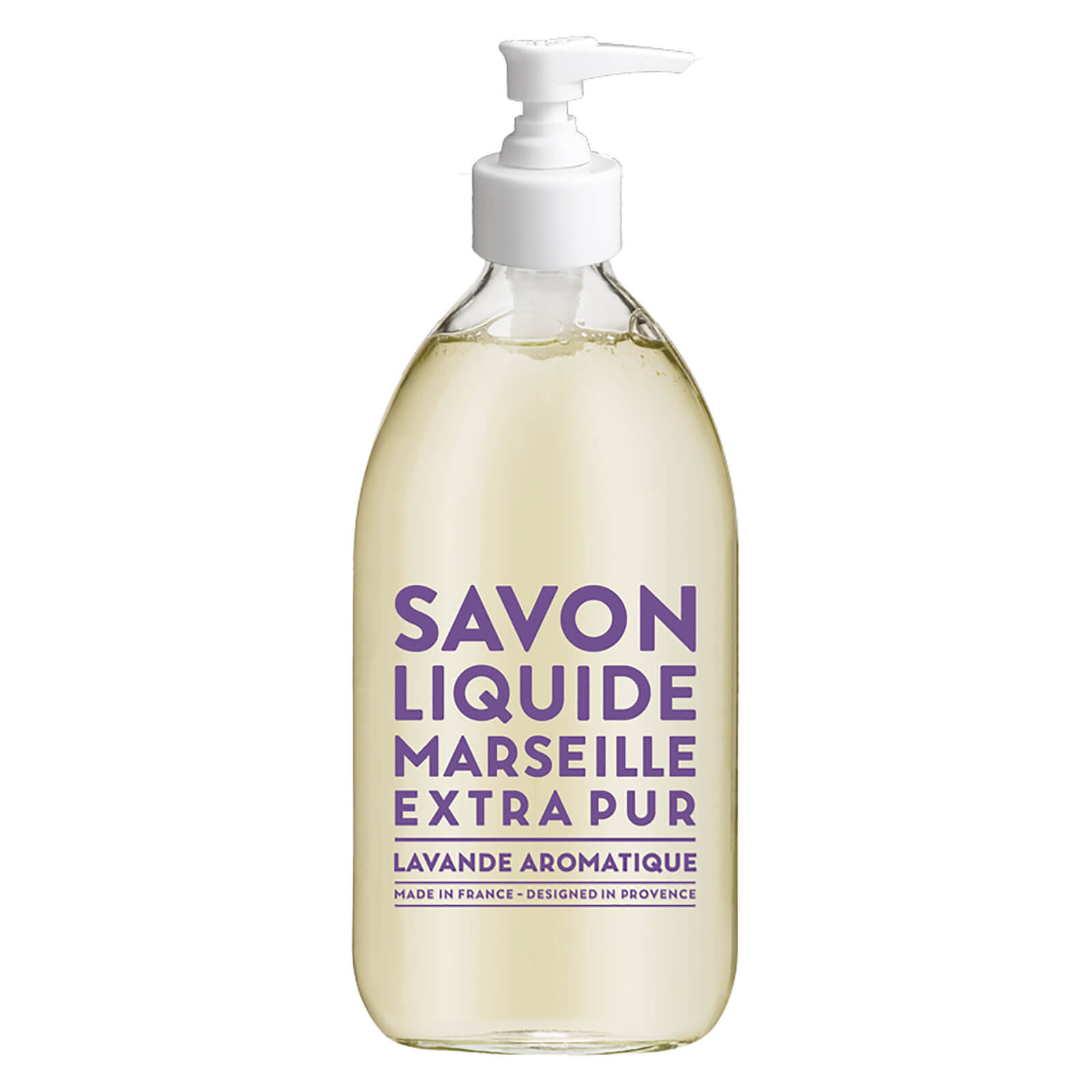 Compagnie de Provence Lavande Aromatique Savon Liquide Marseille Extra Pur Gel  500 ml