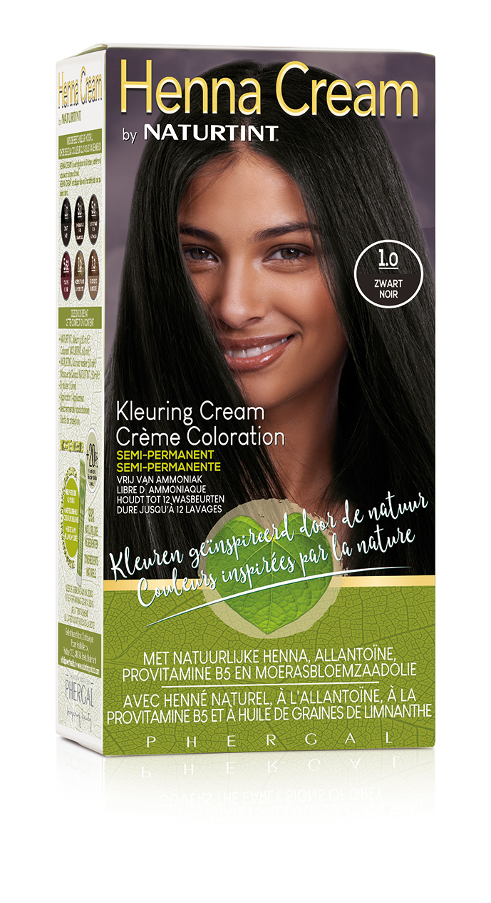 Naturtint Henna Cream Haarfarbe 1.0 Schwarz 110ml