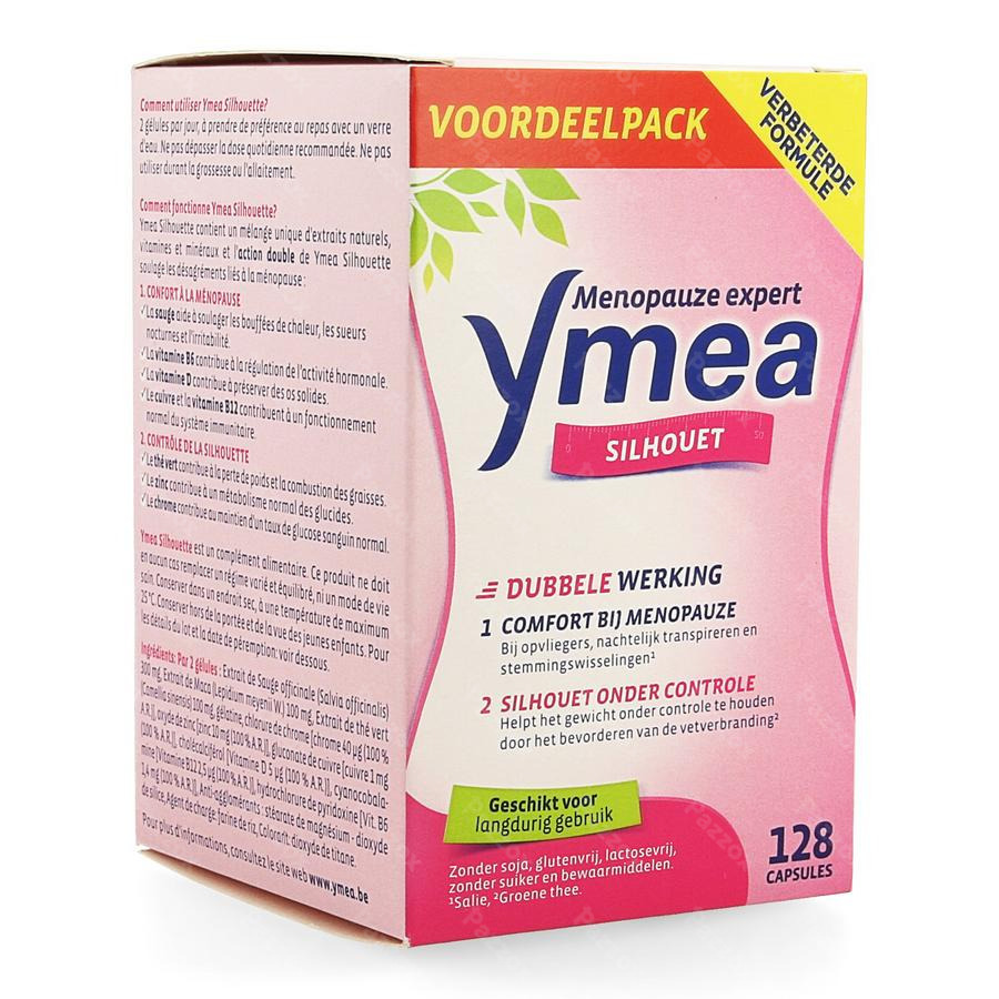 Ymea Silhouet Double Action Capsules Menopauze 128 Cap