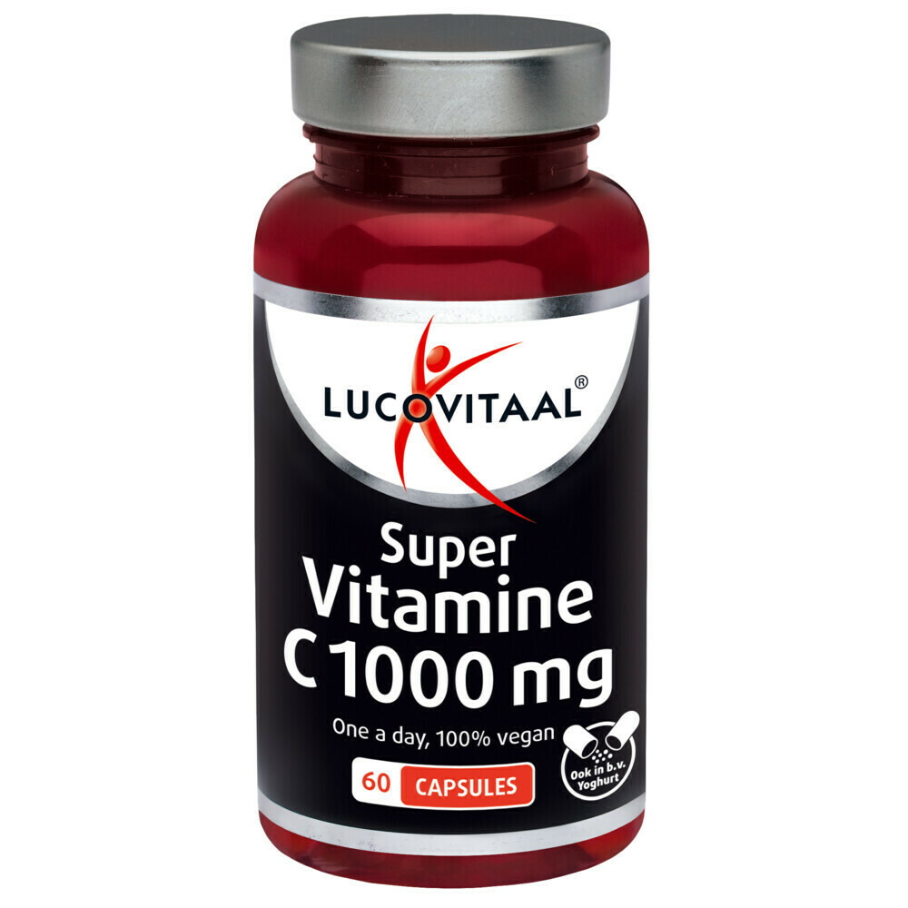 Lucovitaal Voedingssupplementen Super Vitamine C 1000mg Capsules  60 St