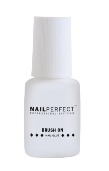 NailPerfect Tips & Forms Brush On Nail Glue 5ml