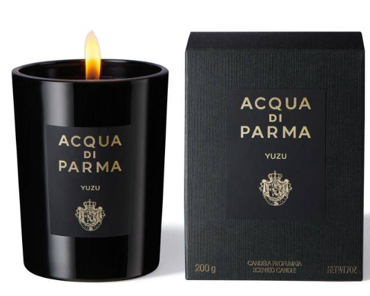 Acqua di Parma Home Fragrance Glass Candle Collection Yuzu Geurkaars  200 gr