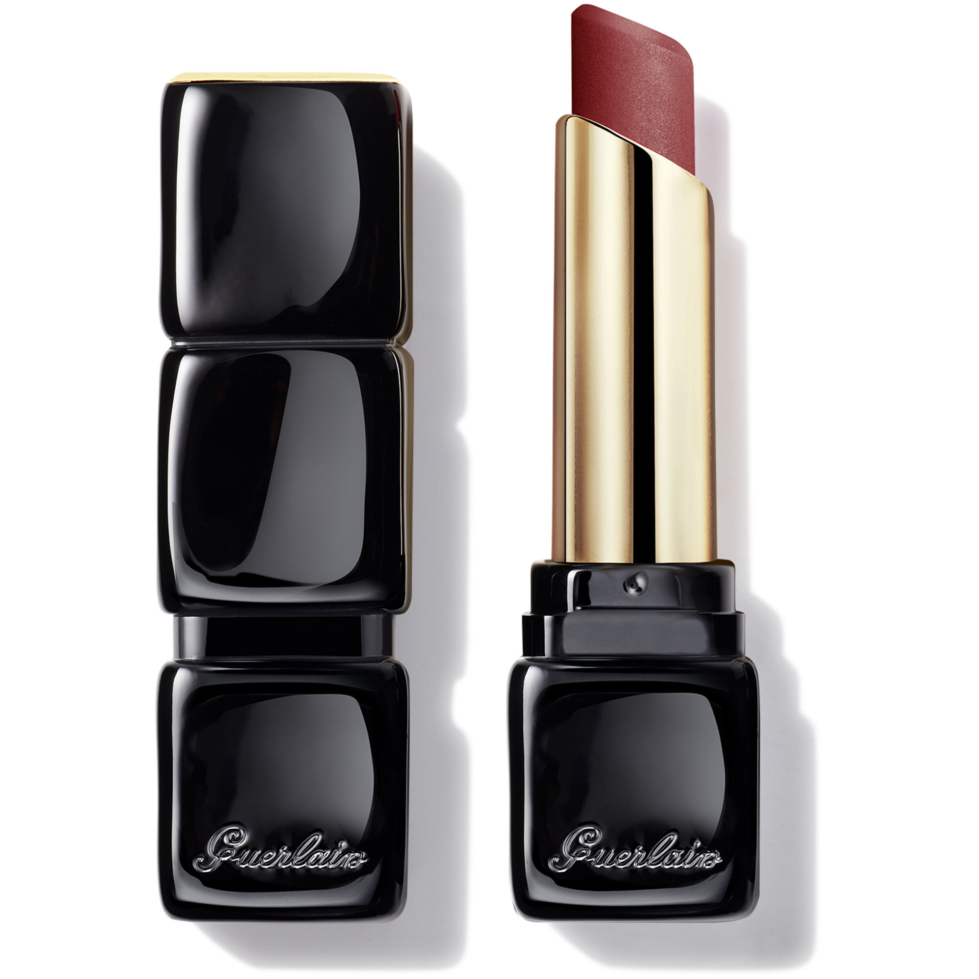 Guerlain Maquillage lèvres Kiss Kiss Tender Matte 214 Romantic Nude