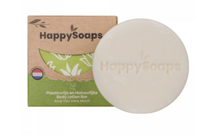 HappySoaps Body Lotion Bar Aloë You Vera Much Melk  70 gr