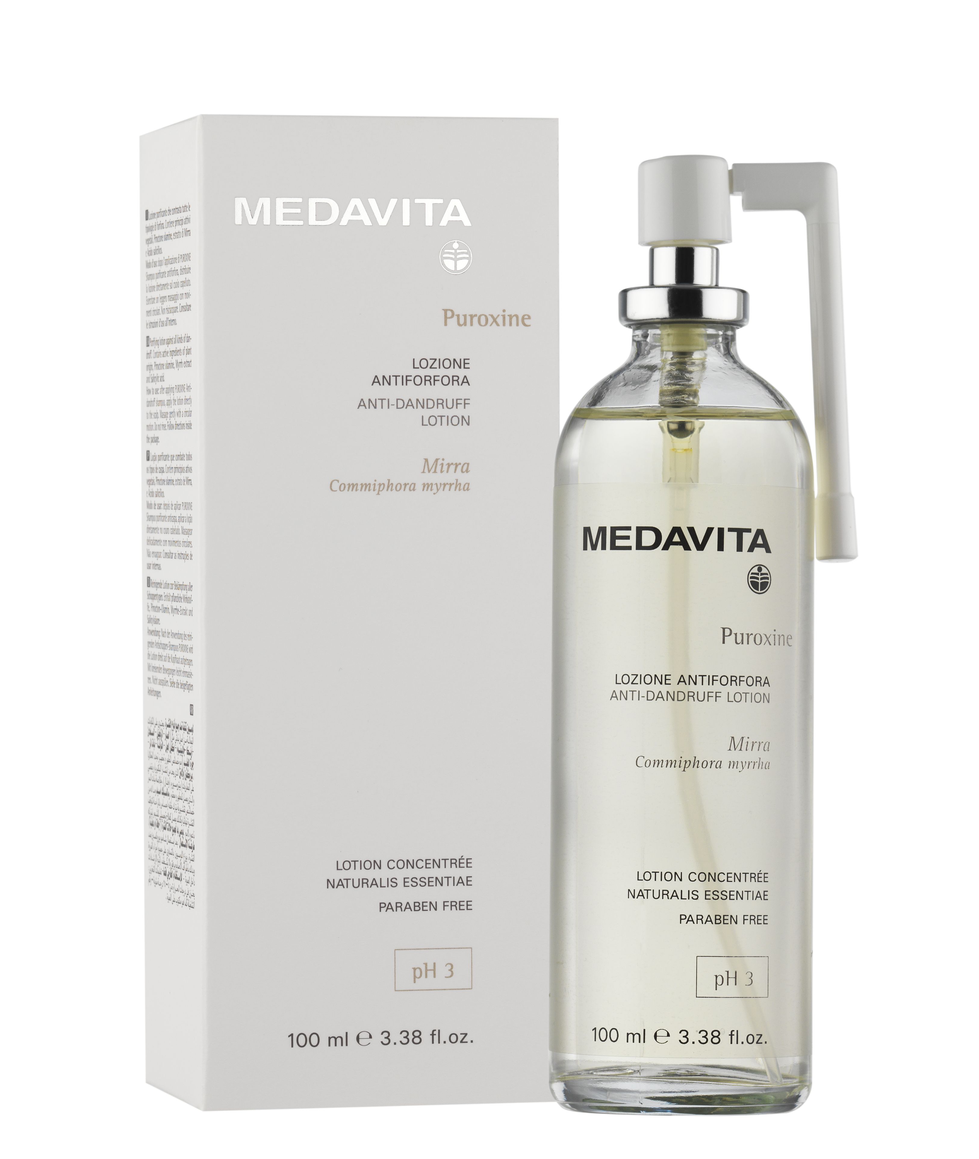 Medavita Puroxine Anti-Dandruff Lotion Spray Anti-Roos 100 ml