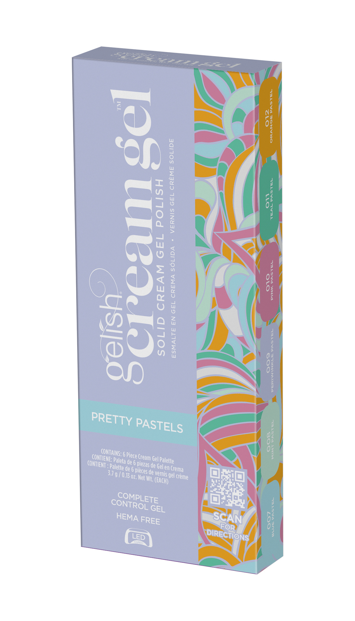 Gelish Cream Gel Cream Gel Palette  Pretty Pastels 1 St