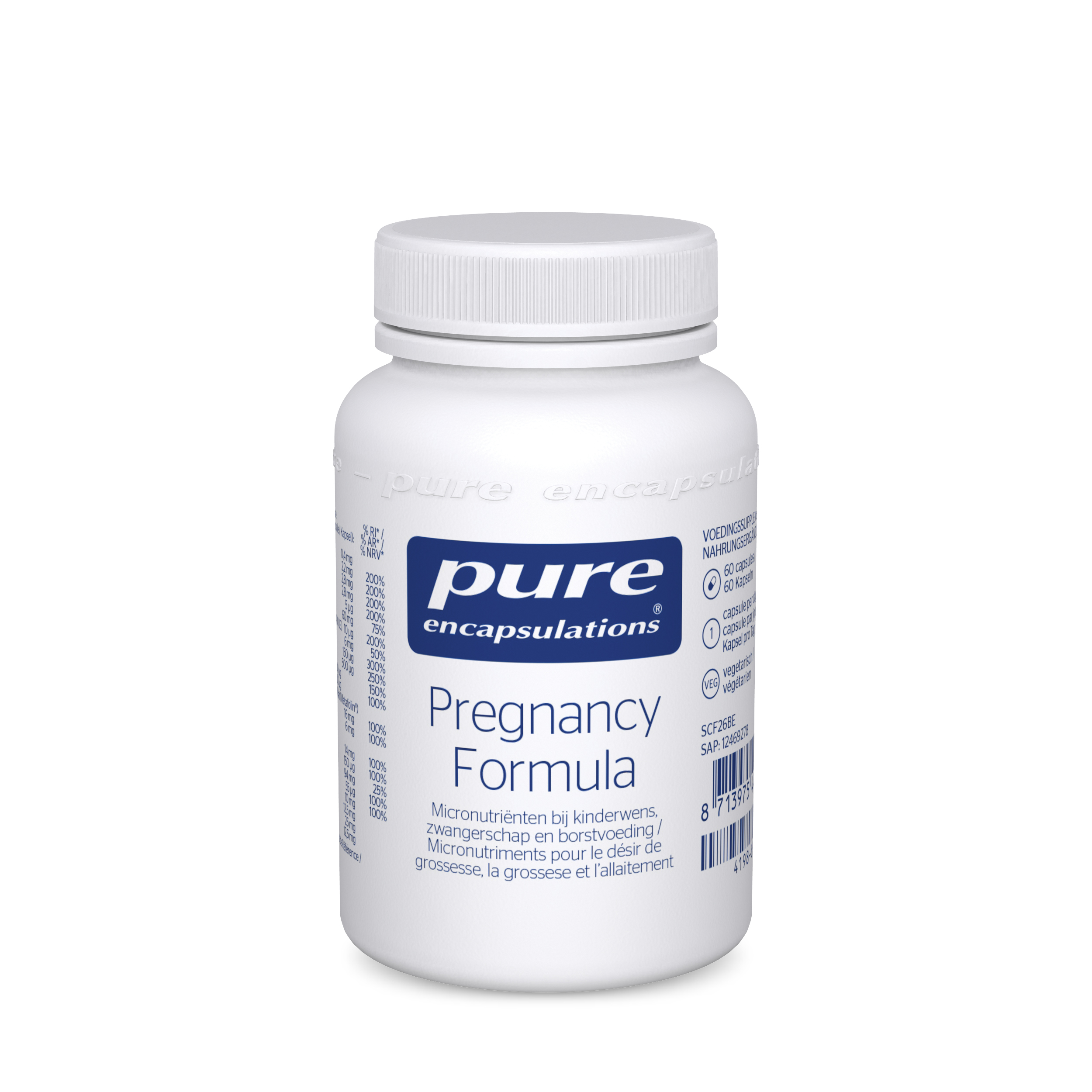 Pure Encapsulations Zwangerschapsformule 60Stuks