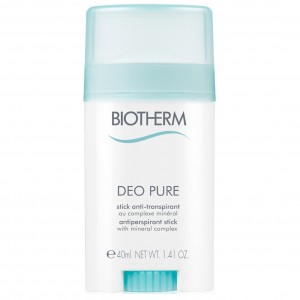Biotherm Body Deo Pure Antiperspirant Stick Deodorant  Alle Huidtypen 40 ml