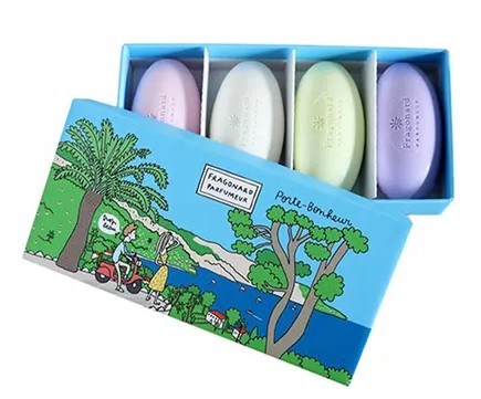 Fragonard Porte-Bonheur Set 4 x 50g