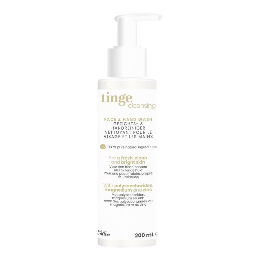 Tinge Cleansing Face & Hand Wash Gel 200ml