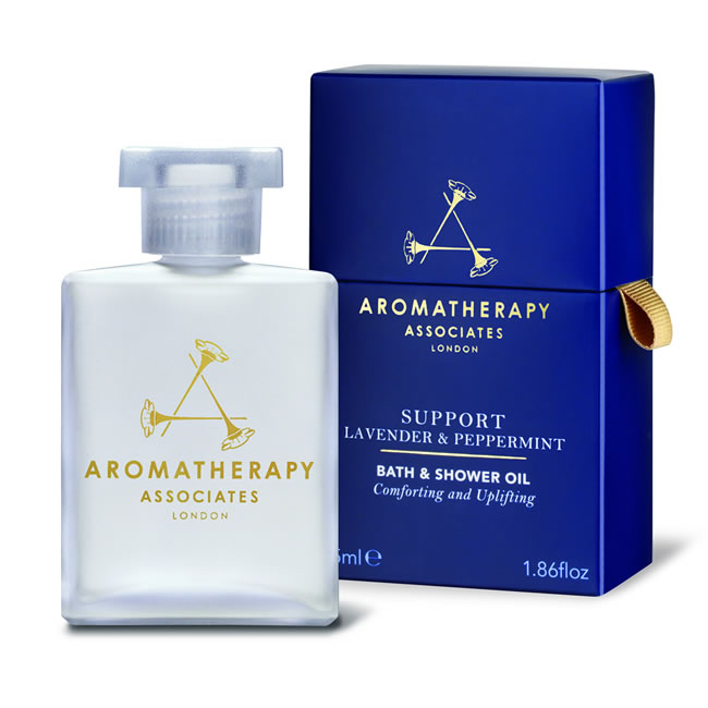 Aromatherapy Support Bath and Shower Oil Lavender & Peppermint 55 ml