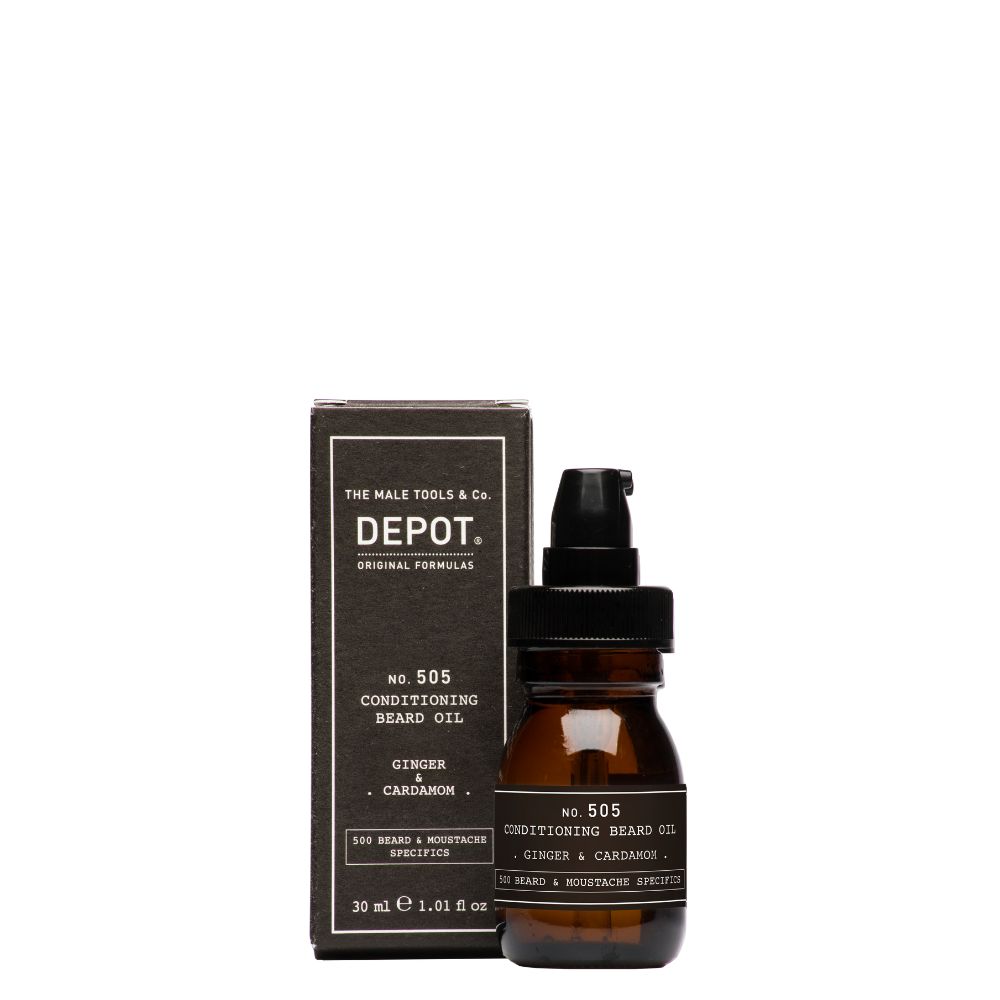 Depot Male Tools No.505 Conditioning Beard Oil Ginger & Cardamom 30 ml