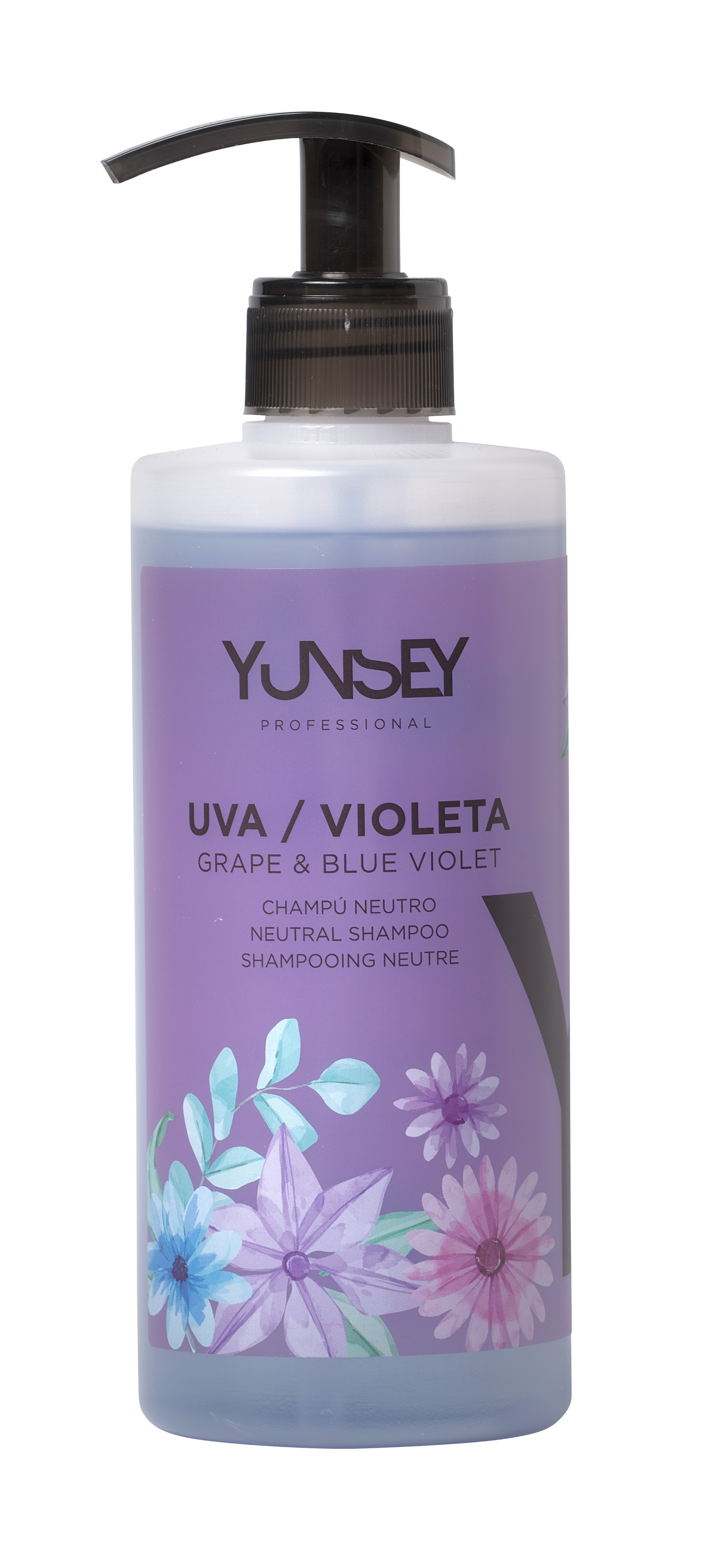 Yunsey Neutral Shampoo Grape & Blue Violet  400 ml