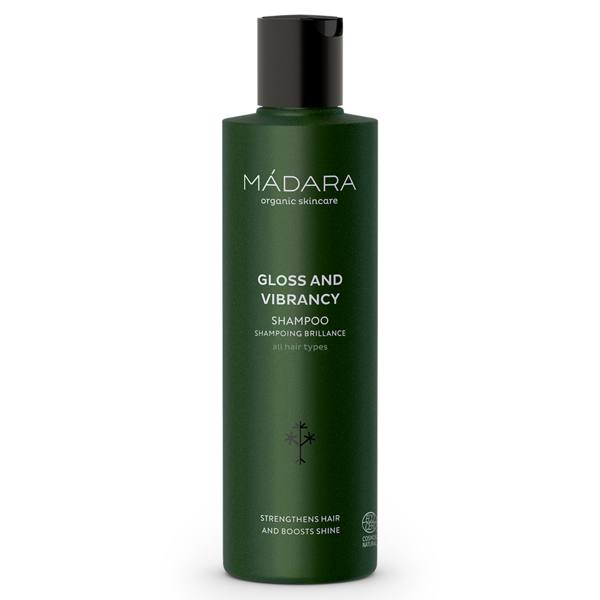 MÁDARA Body & Hair Gloss and Vibrancy Shampoo  250 ml
