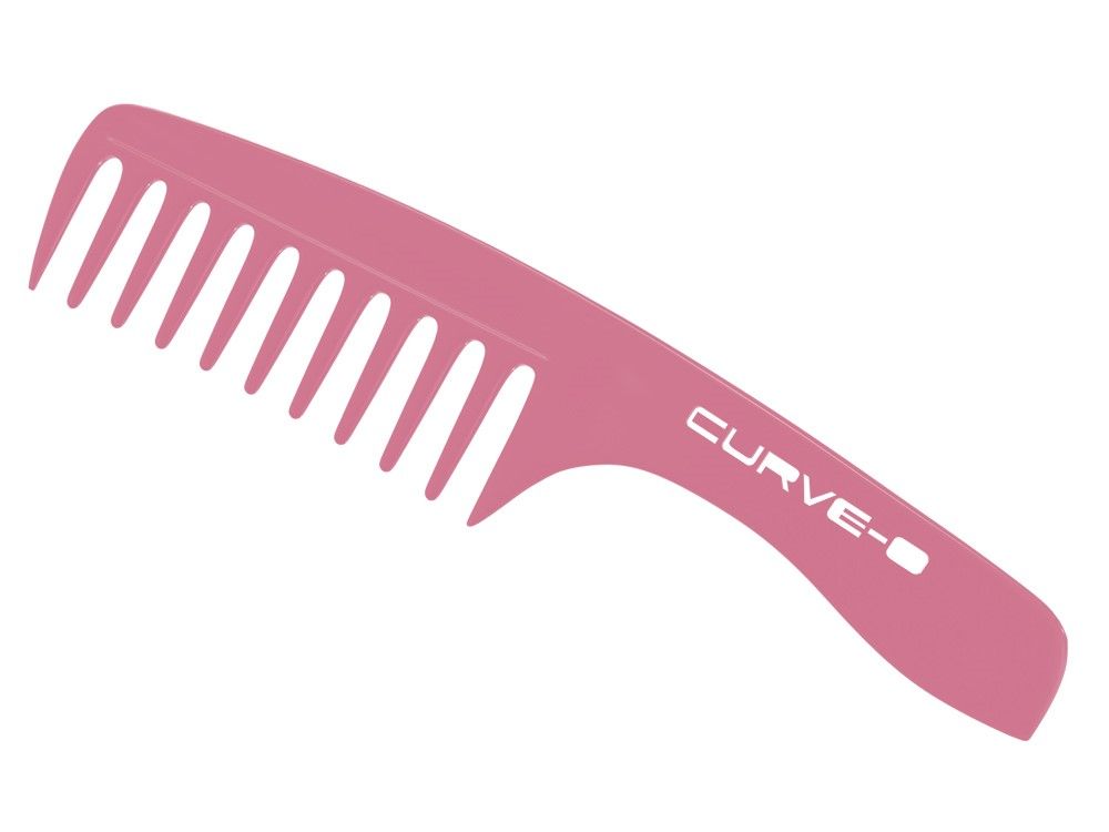 Curve-O Loves Color Defenition Comb Pink Kam  1 St