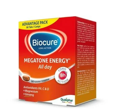 Biocure Megatone Long Action Energy Boost 90 St